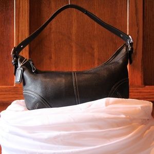 Coach Black Leather Purse